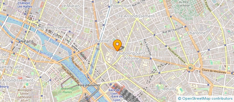 localisation de l'entreprise MEDVALUE  PARIS 12