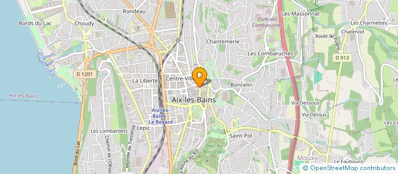 localisation de l'entreprise MEDVASCAIX  AIX-LES-BAINS