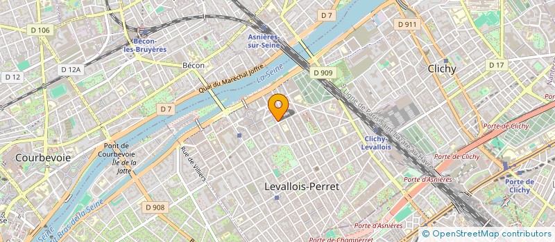 localisation de l'entreprise MEDWHOLESALE  LEVALLOIS PERRET