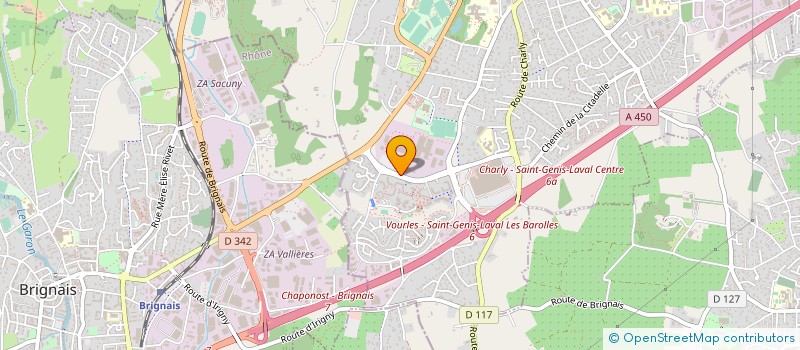 localisation de l'entreprise MEDWORKS SARL  SAINT-GENIS-LAVAL