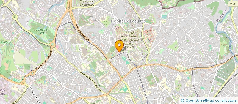 localisation de l'entreprise MEDXCELL BIONICS à MONTPELLIER
