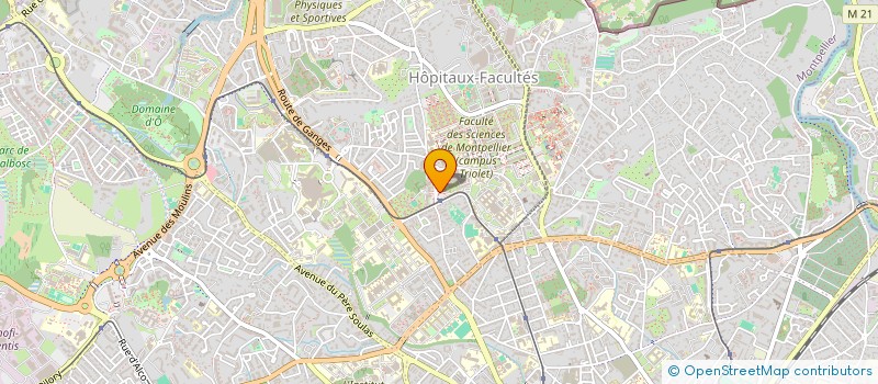 localisation de l'entreprise MEDXCELL SCIENCE à MONTPELLIER