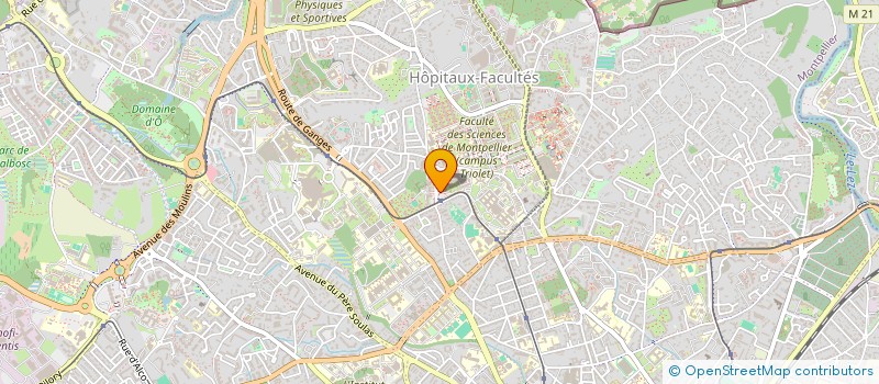 localisation de l'entreprise MEDXRNA à MONTPELLIER