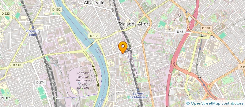 localisation de l'entreprise MEDYA à ALFORTVILLE