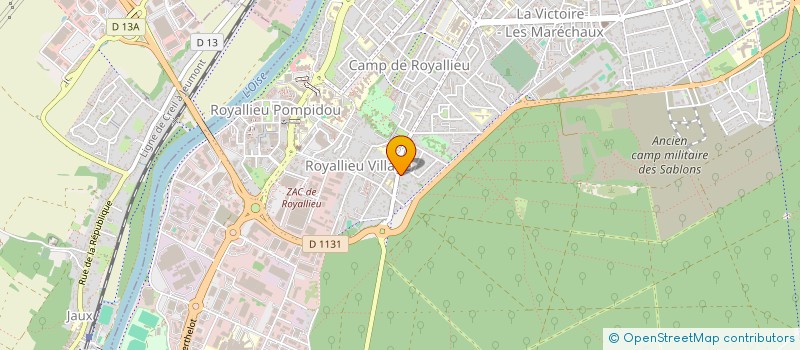 localisation de l'entreprise MEDYA SPRINKLER  COMPIEGNE