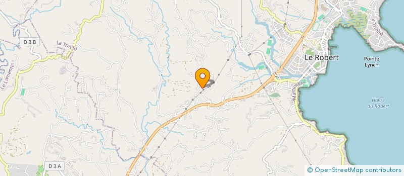 localisation de l'entreprise MEDYANN  LE ROBERT