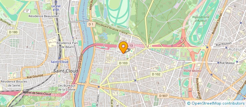 localisation de l'entreprise MEDYLAN à BOULOGNE-BILLANCOURT
