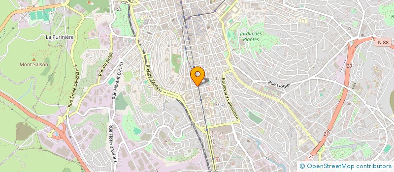 localisation de l'entreprise MEDYLILIA  SAINT-ETIENNE