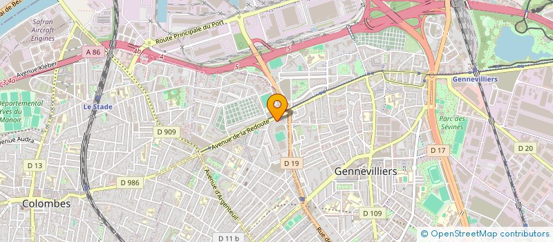 localisation de l'entreprise MEDZA à SARTROUVILLE