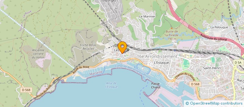 localisation de l'entreprise MEDZE à MARSEILLE 16