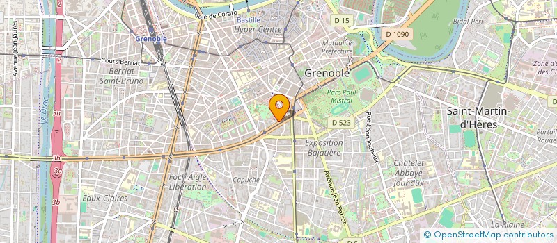 localisation de l'entreprise MEDZEN  ECHIROLLES