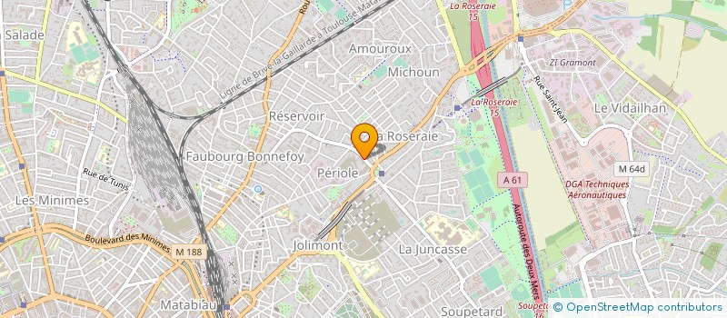 localisation de l'entreprise MEDZIAGOS à TOULOUSE