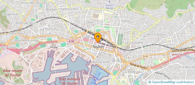 localisation de l'entreprise MEE : MUSIQUE ET ENREGISTREMENTS  TOULON