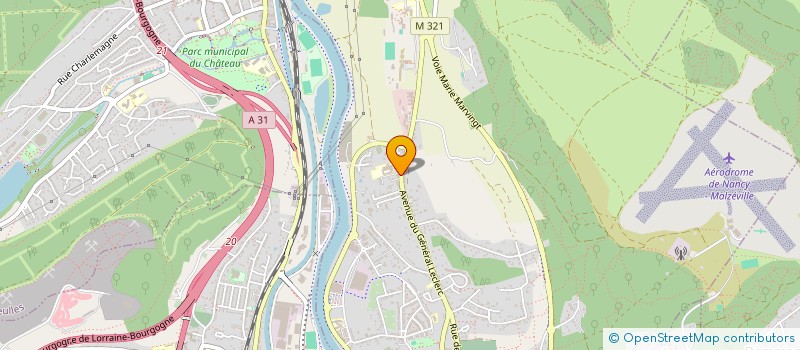 localisation de l'entreprise MEEA  MALZEVILLE