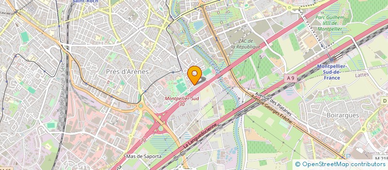 localisation de l'entreprise MEEKOLOC à MONTPELLIER