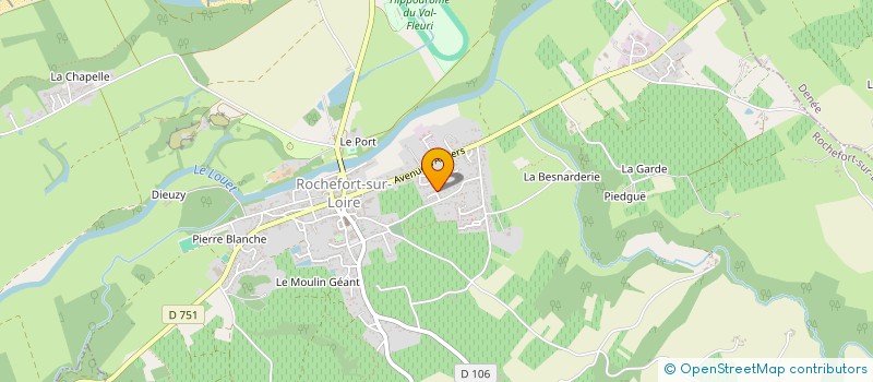 localisation de l'entreprise MEEL  ROCHEFORT-SUR-LOIRE