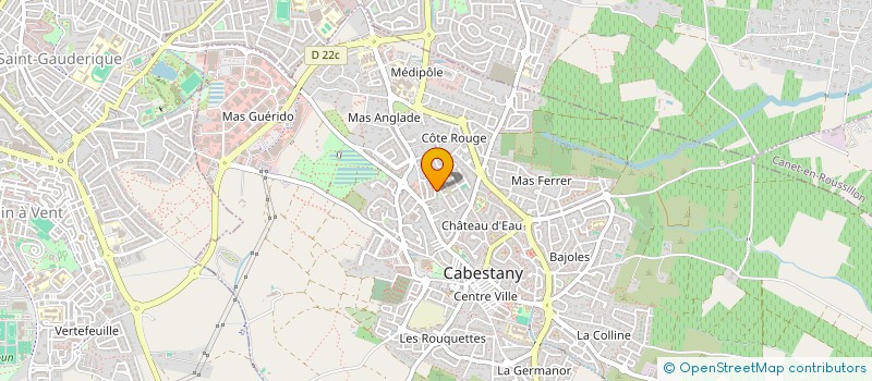 localisation de l'entreprise MEEP INVEST  CABESTANY