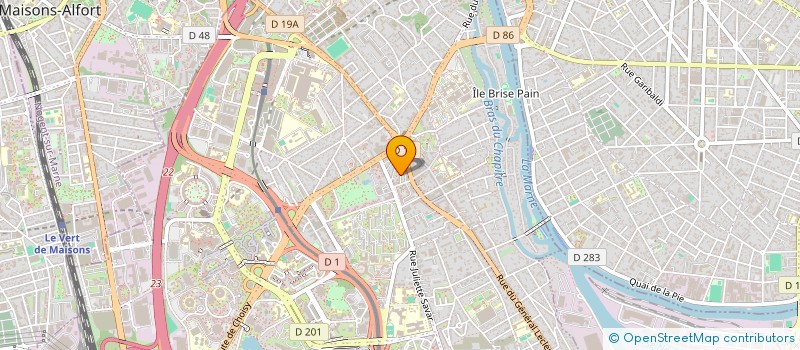 localisation de l'entreprise MEEPHA à CRETEIL
