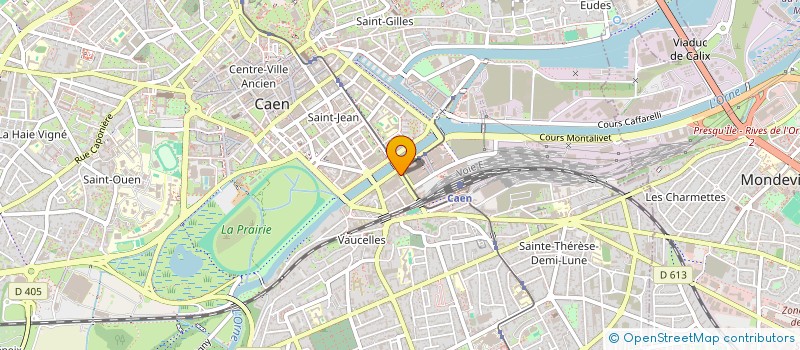 localisation de l'entreprise MEEROR  CAEN