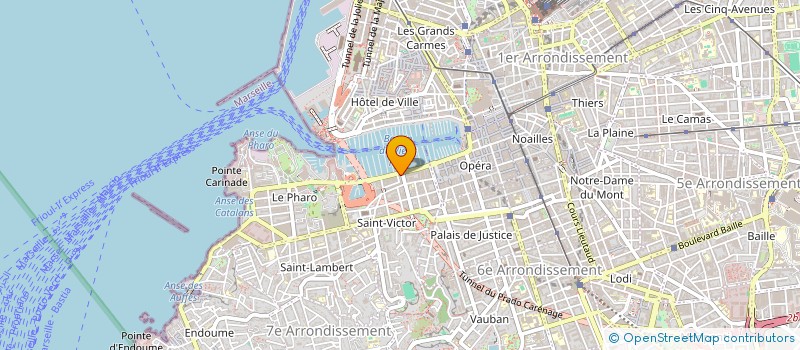 localisation de l'entreprise MEERORS à MARSEILLE