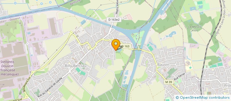 localisation de l'entreprise MEERSEMAN LOCATIONS  BILLY-BERCLAU