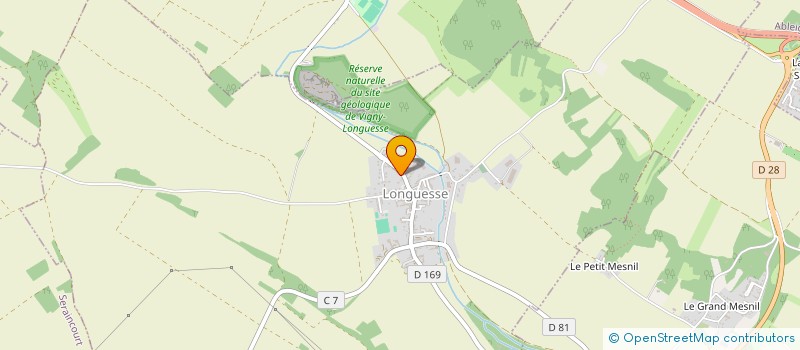 localisation de l'entreprise MEERSSCHAERT à LONGUESSE