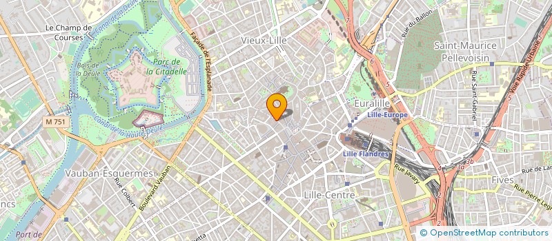localisation de l'entreprise MEERT IMMO à LILLE