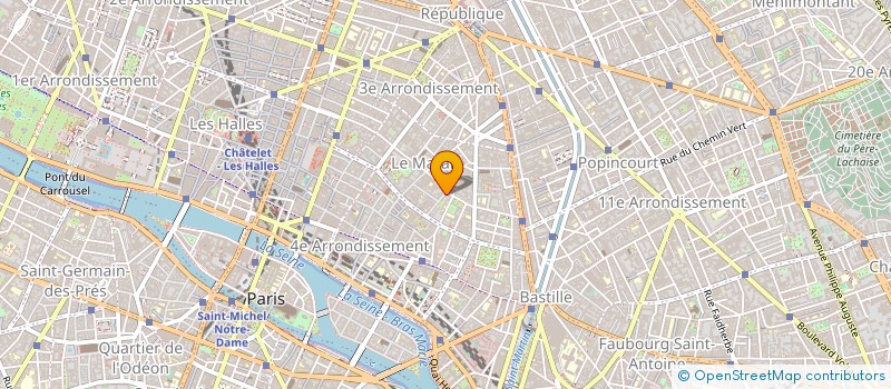 localisation de l'entreprise MEERT PARIS à PARIS