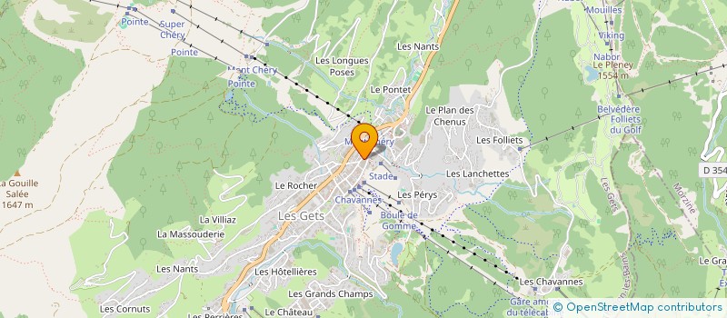 localisation de l'entreprise MEERTEN - DE BRUIJN  LES GETS