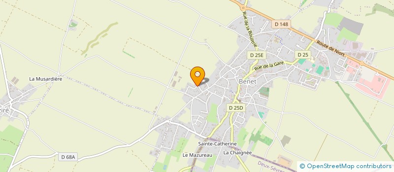 localisation de l'entreprise MEERU  VILLIERS-EN-PLAINE