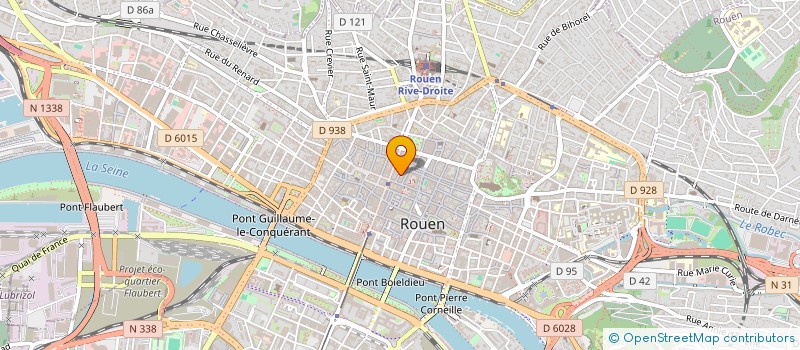 localisation de l'entreprise MEET à ROUEN