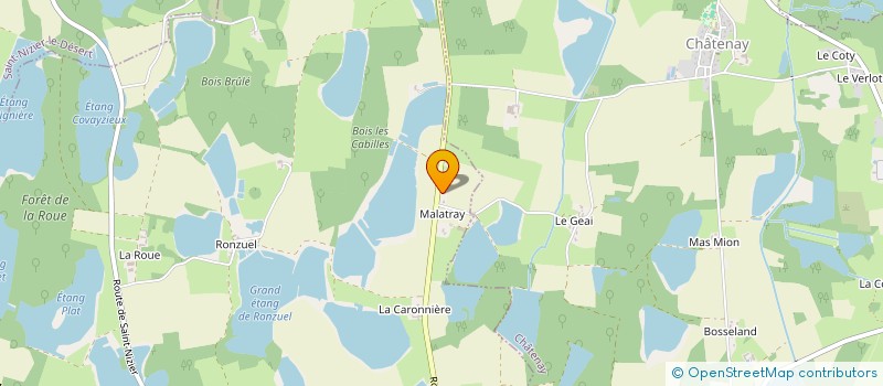 localisation de l'entreprise MEET A MOMENT  CHALAMONT