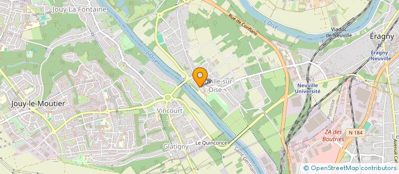 localisation de l'entreprise MEET THE LOCALS  NEUVILLE-SUR-OISE