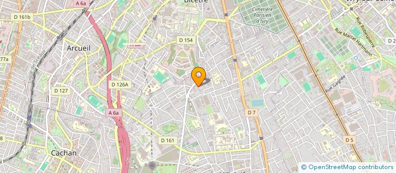 localisation de l'entreprise MEET ZIK à VILLEJUIF