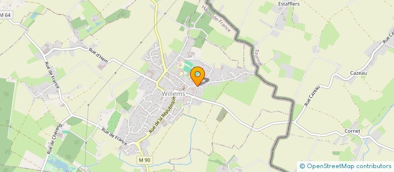 localisation de l'entreprise MEETIMM à WILLEMS