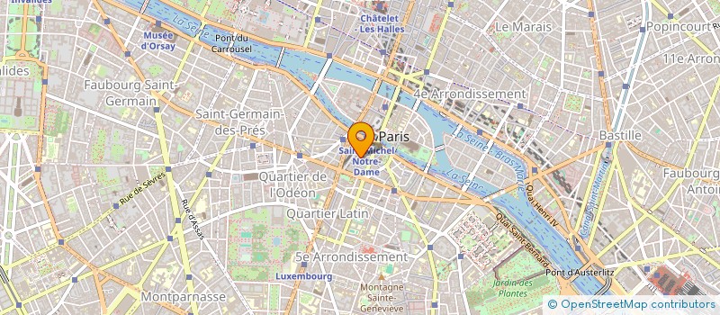localisation de l'entreprise MEETING FRANCE CONTACT à PARIS