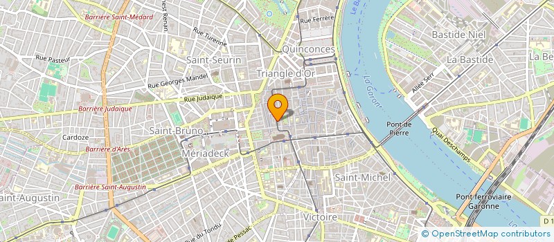 localisation de l'entreprise MEETING IN  BORDEAUX