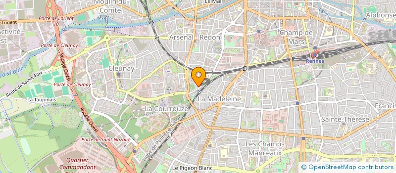 localisation de l'entreprise MEETING ROOM BY L ATYPIK  RENNES