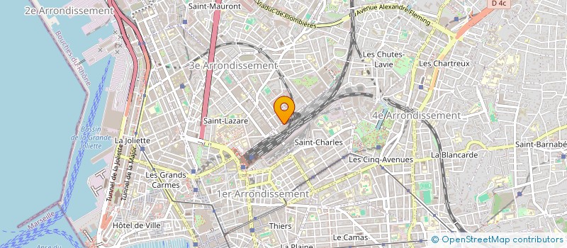 localisation de l'entreprise MEETOBIZ  MARSEILLE