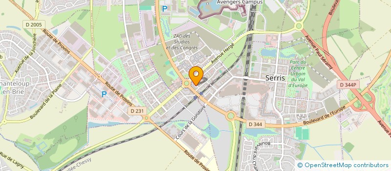 localisation de l'entreprise MEETRIX à SERRIS