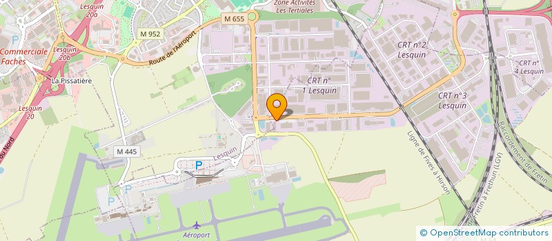 localisation de l'entreprise MEEWAY à FRETIN