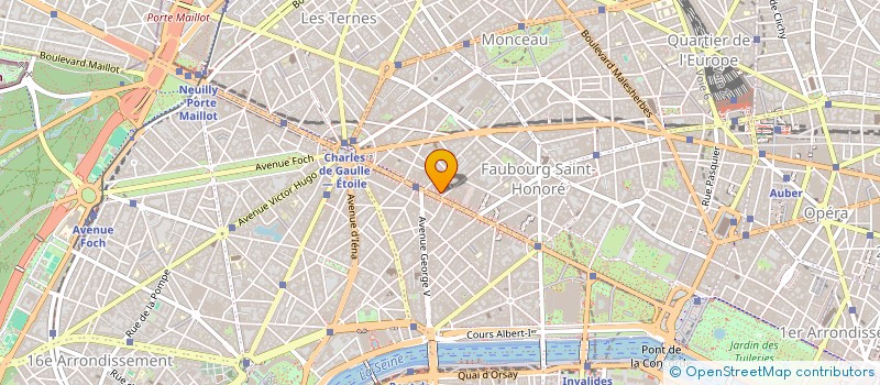 localisation de l'entreprise MEFECOM à PARIS