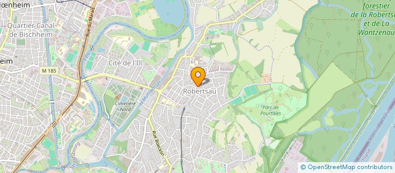 localisation de l'entreprise MEFFERT JOHANNA ET CATHERINE à STRASBOURG