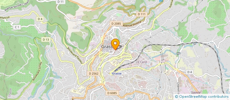 localisation de l'entreprise MEFFRE ET VICENT à GRASSE