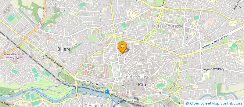 localisation de l'entreprise MEFIAT à PAU