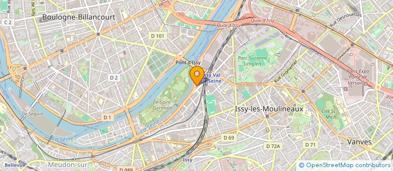 localisation de l'entreprise MEFTA INVEST  ISSY-LES-MOULINEAUX