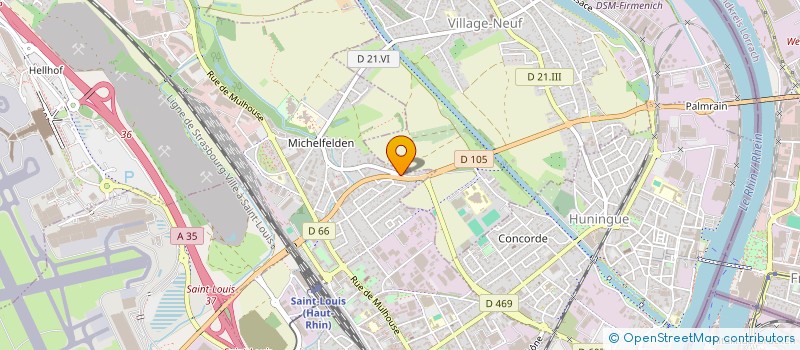 localisation de l'entreprise MEFTAH  SAINT-LOUIS