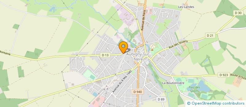 localisation de l'entreprise MEG  MENETREOL-SUR-SAULDRE