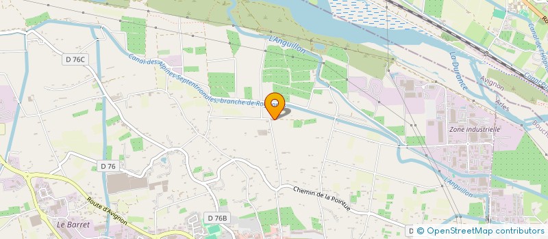 localisation de l'entreprise MEG'ACADEMIE CARPENTRAS  CHATEAURENARD