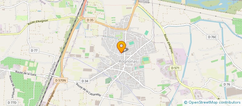 localisation de l'entreprise MEG'ACADEMIE TARASCON DOMICILE  ROGNONAS